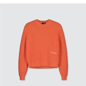 Coral Mohair Oversize Cozy Sweater